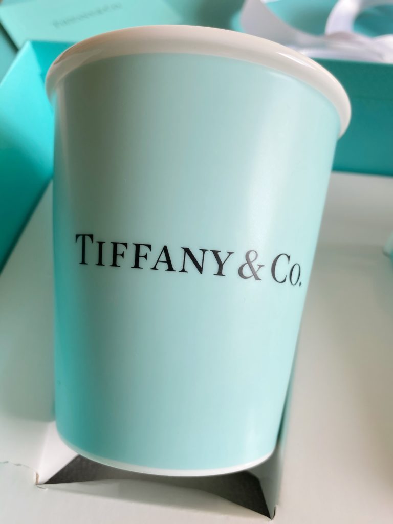 Tiffany ＆ Co. ティファニー ボーンチャイナ ペーパー カップ - 食器