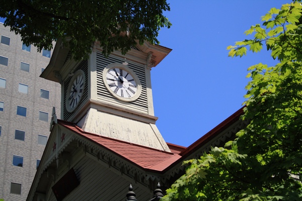 時計台の鐘は、札幌市民の心の鐘だ