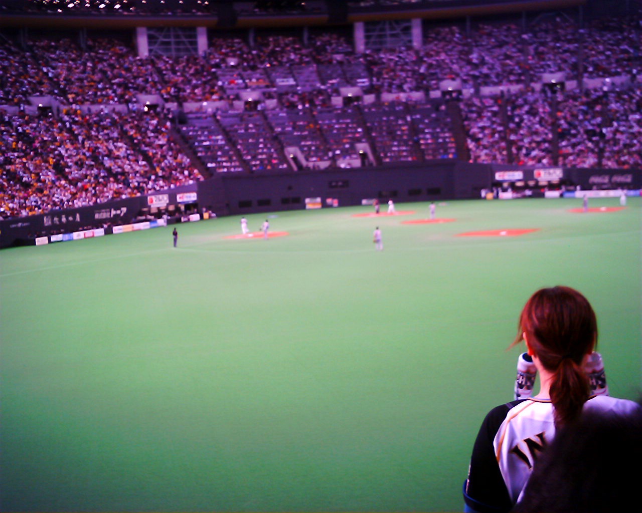 札幌ドームで観戦するプロ野球は最高！
